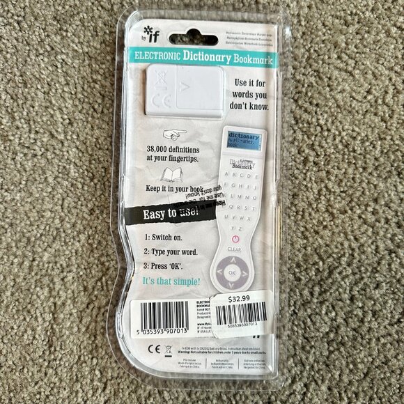 IF Electronic Dictionary Bookmark - Picture 2 of 2